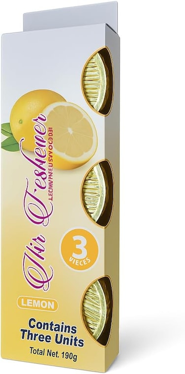 Fitto Car Air Freshener  Scent Pack of 3 Long Lasting Hanging Perfume for Car Interior