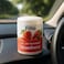 Fitto Solid Car Air Freshener Gel Strawberry Scent, Long Lasting Gel Odor Eliminator for Car Interior and Dashboard, 200gms