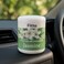 Fitto Solid Car Air Freshener Jasmine Scent, Long Lasting Gel Odor Eliminator for Car Interior and Dashboard, 200gms