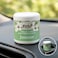 Fitto Solid Car Air Freshener Jasmine Scent, Long Lasting Gel Odor Eliminator for Car Interior and Dashboard, 200gms