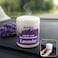 Fitto Solid Car Air Freshener Lavender Scent, Long Lasting Gel Odor Eliminator for Car Interior and Dashboard, 200gms