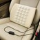 Fitto Car Seat Vibrating Massage Cushion For Backpain Relief and Comfort Drive, with car adapter, Beige