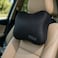 Fitto Car Neck Pillows, Soft Slow-Rebound Memory Foam Headrest, Black