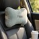 Fitto Car Neck Pillows, Soft Slow-Rebound Memory Foam Headrest, Grey