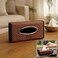 Fitto Elegant Openable Tissue Box for Car, Brown