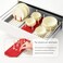 FITTO Multipurpose Expandable Drawer Rack &ndash; Cream &amp; Red