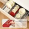 FITTO Multipurpose Expandable Drawer Rack &ndash; Cream &amp; Red