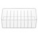 FITTO Large Transparent Data Cable Storage Box &ndash; Adjustable Compartments