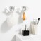 FITTO Adhesive Wall Slipper Hook &ndash; Waterproof &amp; Trackless &ndash; PP Material &ndash; White