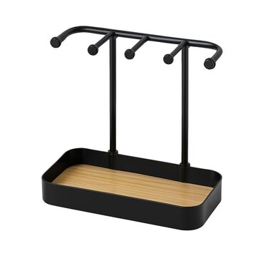 FITTO Jewelry Storage Box &ndash; Multi-Functional Design in White and Black
