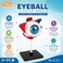 FITTO 3D Human Eyeball Anatomy Model with Display Stand, Educational Biology and Science Study Aid for Classroom, Lab and Desk Display