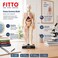 FITTO Human Body Anatomy Model, 28.5 cm Skeleton with Removable Internal Organs and Display Stand for Biology Study