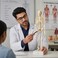 FITTO Human Skeleton Anatomy Model with Display Stand, Educational Biology Study Aid for Classroom, Clinic and Home Study