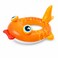 FITTO Inflatable Animal Pool Float, Orange Water Play Float, 1 Piece
