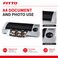 FITTO Desktop Laminating Machine for A4 Documents and Photos, Single Unit