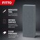 FITTO Sharpening Stone Knife Sharpener, Rectangular Whetstone for Kitchen Blade Maintenance, Single Piece