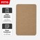 FITTO Door Mat Brown Rectangular Non-Slip Entryway Floor Mat 62 x 42 cm