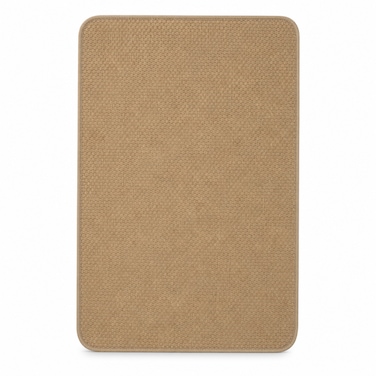 FITTO Door Mat Brown Rectangular Non-Slip Entryway Floor Mat 62 x 42 cm