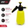 FITTO 3-Litre Plastic Pressure Sprayer Bottle with Pump Handle, Assorted Colour, 1 Piece