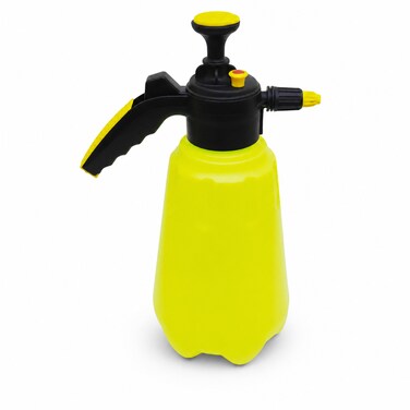 FITTO 3-Litre Plastic Pressure Sprayer Bottle with Pump Handle, Assorted Colour, 1 Piece