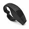 FITTO Referee Whistle with Finger Grip, Black, 1 Piece