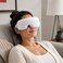FITTO Heated Eye Massager with Heat Function, White, 1 Piece