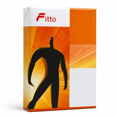 FITTO White A4 Copier Paper, 80 GSM, 21 &times; 29.7 cm, 500 Sheets for Printing and Copying