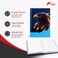 FITTO A7 Hardcover Notebook, Single-Line Pages, Assorted Graphic Cover, 1 Piece