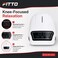 FITTO White Electric Heated Knee Massager with Control Panel, 1 Unit