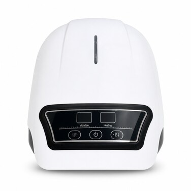 FITTO White Electric Heated Knee Massager with Control Panel, 1 Unit