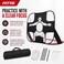 FITTO Multi-Function Football Goal Target for Shooting Practice, Foldable Portable Training Net