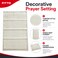 FITTO Pearl Velvet Prayer Mat, Turkish Style Decorative Pattern, Single Foldable Mat