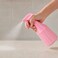 FITTO Plastic Spray Bottle with Trigger Nozzle, Pink, 24 cm