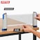FITTO Portable Table Tennis Net with Clamp Posts, Compact Tabletop Practice Set