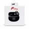 FITTO Clip-On Wireless Earbuds with Charging Case and Battery Display, Black