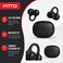 FITTO Clip-On Wireless Earbuds with Charging Case and Hi-Fi Audio