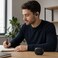 FITTO Clip-On Wireless Earbuds with Charging Case and Hi-Fi Audio
