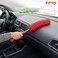 FITTO Car Duster, Microfiber Chenille Cleaning Brush with Extendable Handle, Red, 65 cm