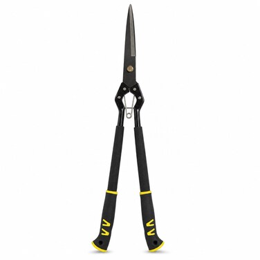 FITTO Long-Handle Hedge Shears, 40 cm, Black, 1 Piece