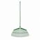 FITTO Wide Plastic Leaf Rake, 152 cm Overall, Green, 1 Piece