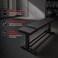 FITTO Flat Workout Bench with Steel Frame, Padded Training Surface for Home Gym Strength Exercises