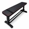 FITTO Flat Workout Bench with Steel Frame, Padded Training Surface for Home Gym Strength Exercises