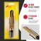 FITTO Utility Knife Cutter with Titanium Blade, 18 mm, Brown and Grey Handheld Cutting Tool