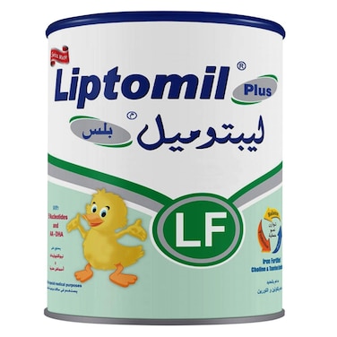 Liptomil Plus LF Lactose Free Baby Milk Formula For 0+ Months 400g