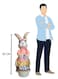 FATIO 96cm Cotton String Handmade Easter Bunny   Easter Party &amp; Home Decoration