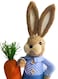 FATIO 39cm Handmade Easter Bunny   Straw Rabbit Ornament for Garden &amp; Home D&eacute;cor