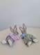 FATIO Handmade Easter Bunny   Cotton String Rabbit Ornament for Home &amp; Garden D&eacute;cor, Female
