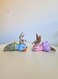 FATIO Handmade Easter Bunny   Cotton String Rabbit Ornament for Home &amp; Garden D&eacute;cor, Female