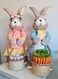FATIO 96cm Cotton String Handmade Easter Bunny   Easter Party &amp; Home Decoration