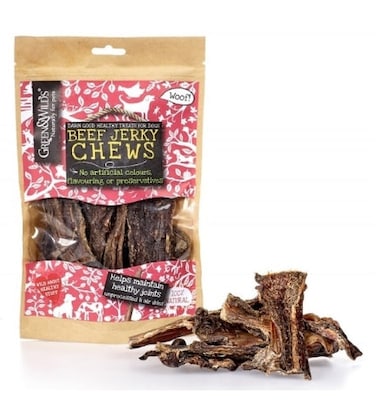 Green&amp;Wilds Beef Jerky Dog Chews 100G
